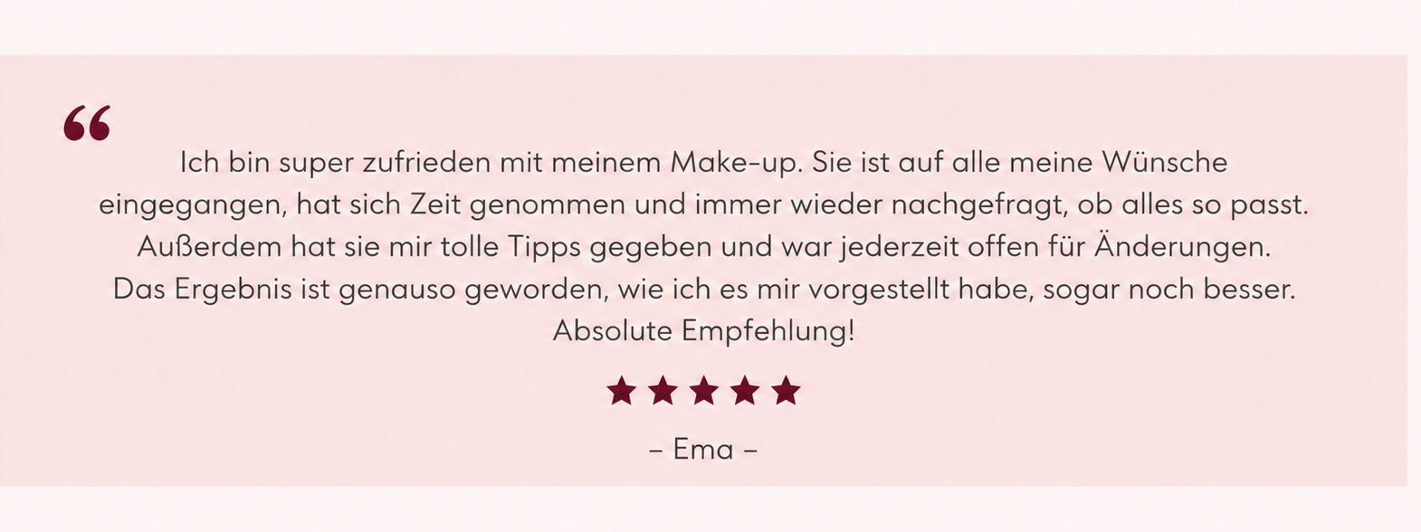 Kundenstimme