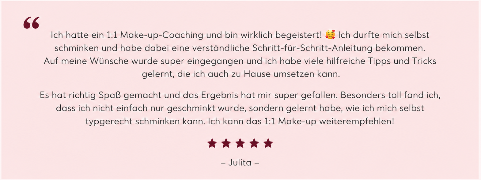 Kundenstimme